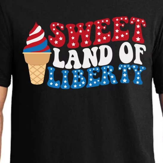 Sweet Land Liberty 4th Of July / Funny Independence Usa Day Great Gift Pajama Set