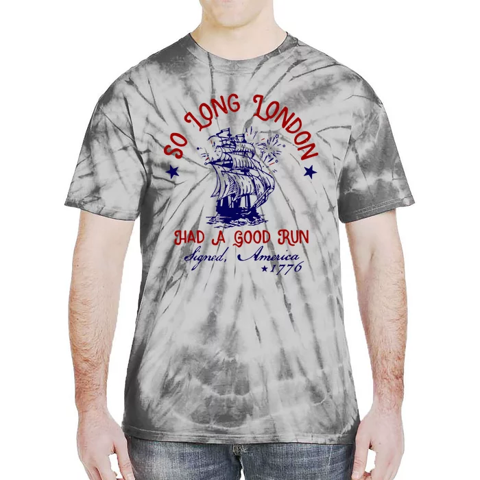 So Long London 4th Of July Tie-Dye T-Shirt