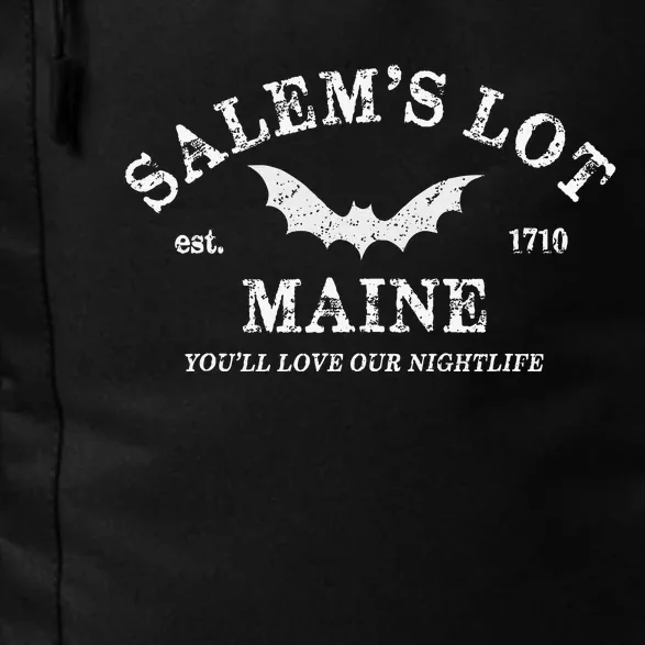 SalemS Lot Maine Nightlife Vampire Bat Daily Commute Backpack