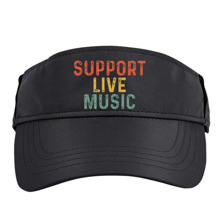 Support Live Music Musicians Concertgoers Music Lovers Adult Drive Performance Visor