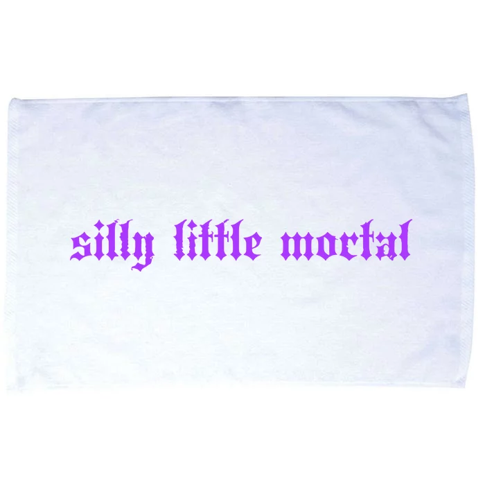 Silly Little Mortal Halloweenie Microfiber Hand Towel