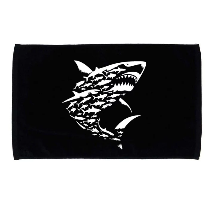 Shark Lover Marine Biology Animal Science Microfiber Hand Towel