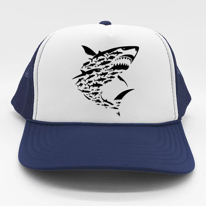 Shark Lover Marine Biology Animal Science Trucker Hat