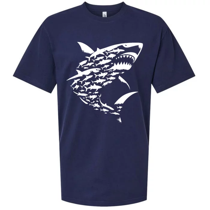 Shark Lover Marine Biology Animal Science Sueded Cloud Jersey T-Shirt