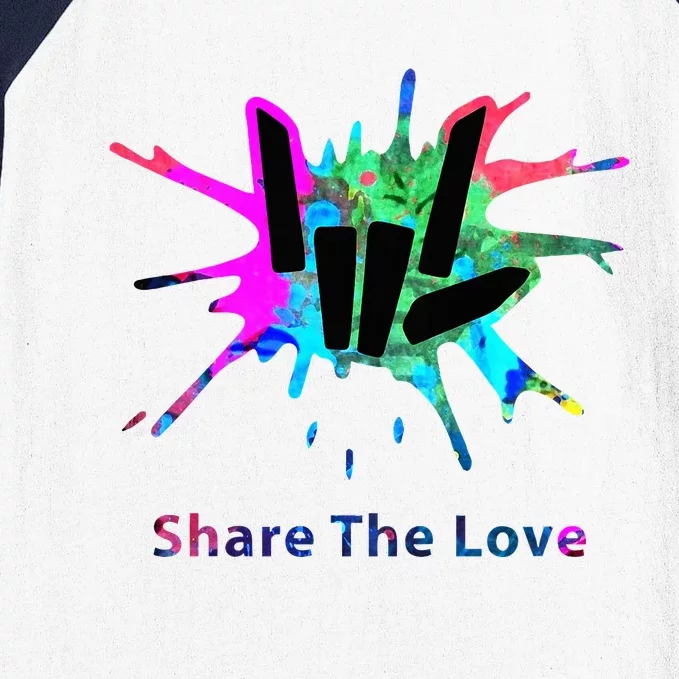 Share Love Merch Baseball Sleeve Shirt