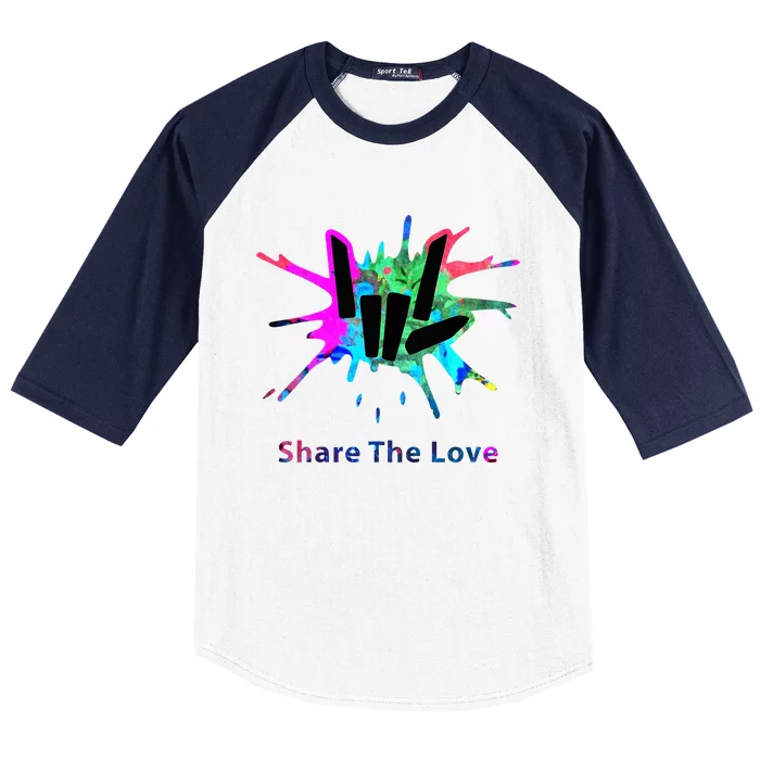 Share Love Merch Baseball Sleeve Shirt