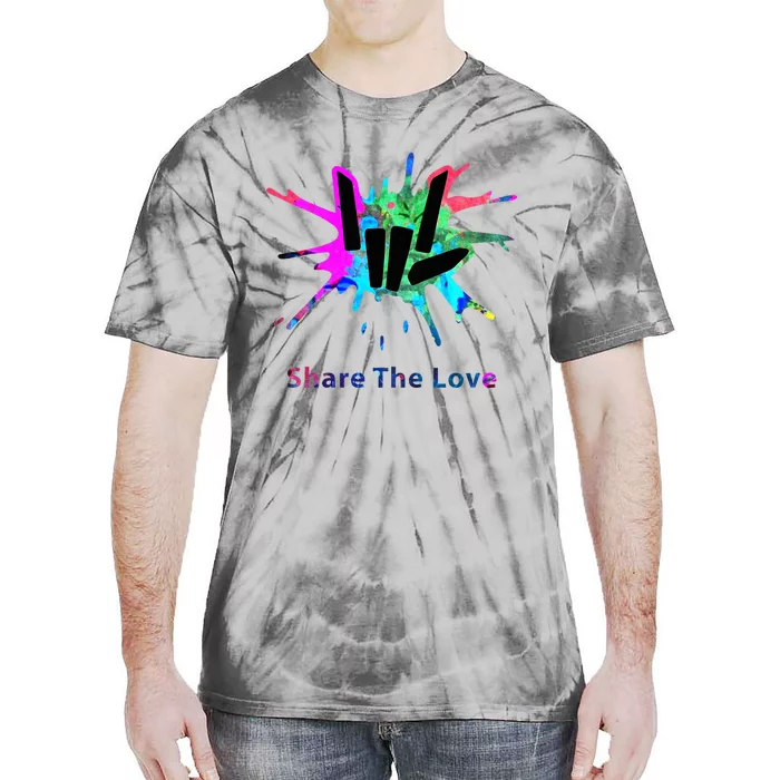 Share Love Merch Tie-Dye T-Shirt