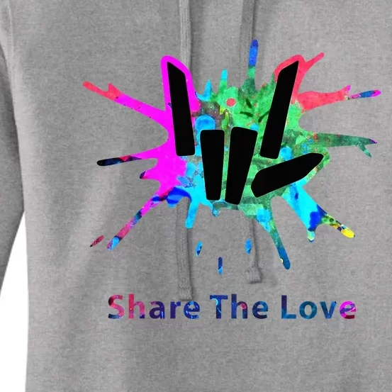 Share Love Merch Women's Pullover Hoodie