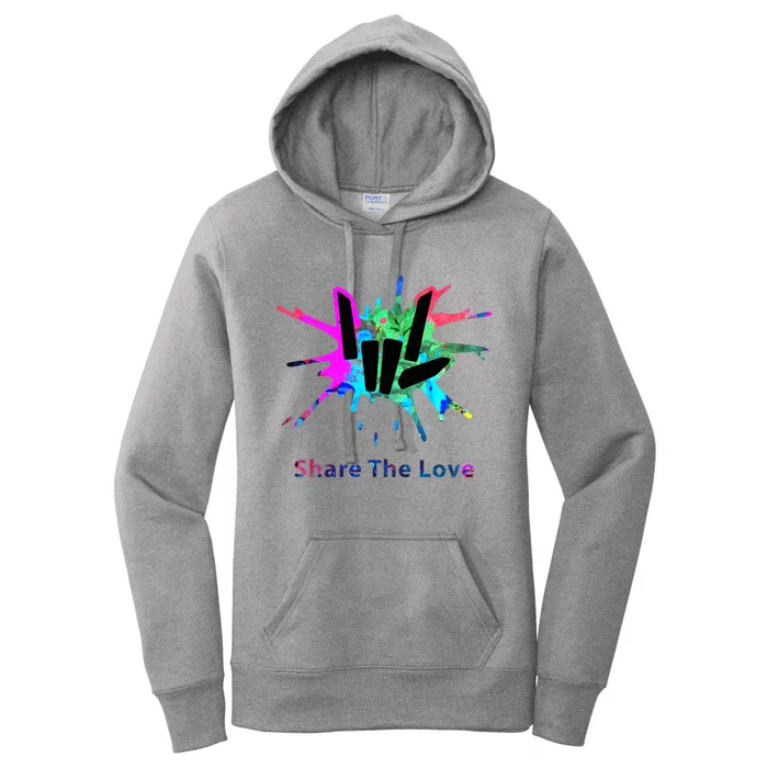 Share Love Merch Women's Pullover Hoodie