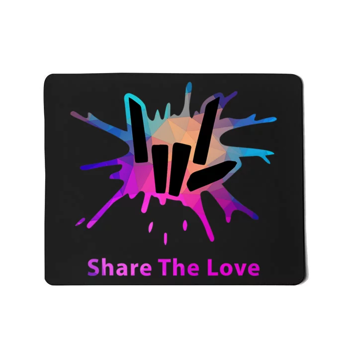 Share Love Merch For Kids And Young Mousepad