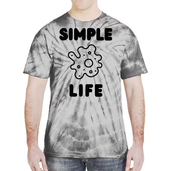 Simple Life Minimalist Inspirational Tie-Dye T-Shirt