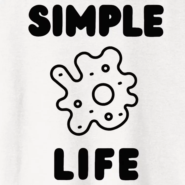 Simple Life Minimalist Inspirational Women's Crop Top Tee