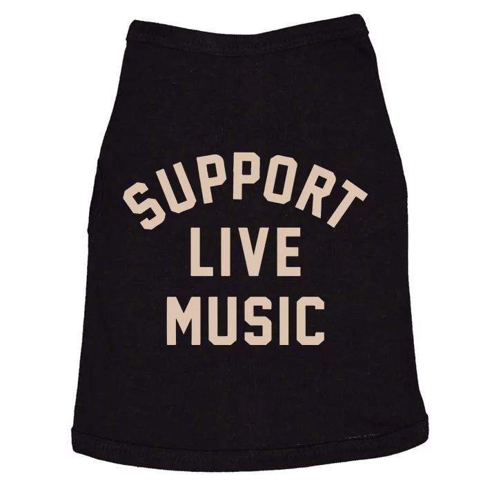 Support Live Music Doggie Tank