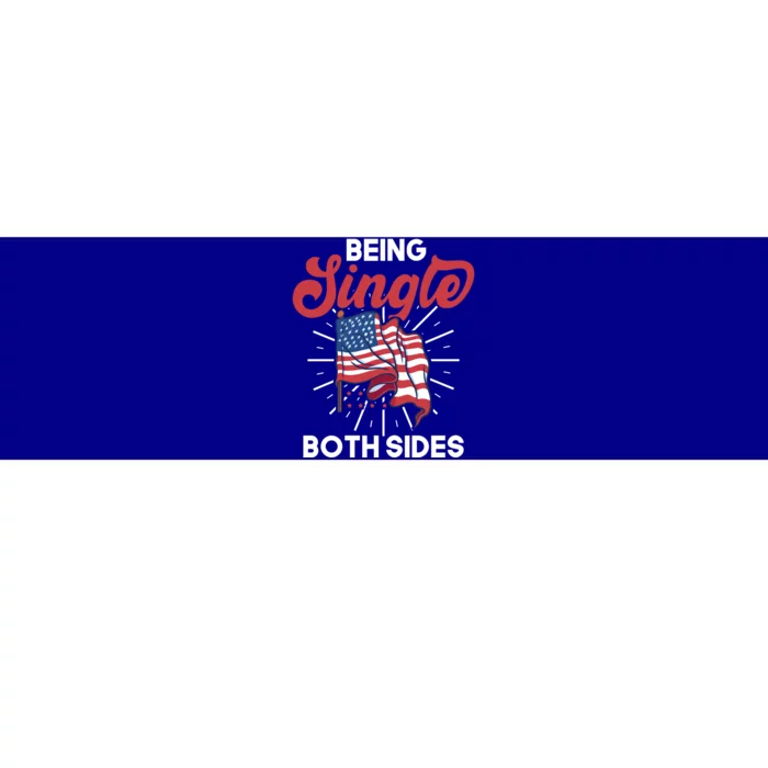 S Love Mom Dad Us Flag Singles Awareness Day Cool Gift Bumper Sticker