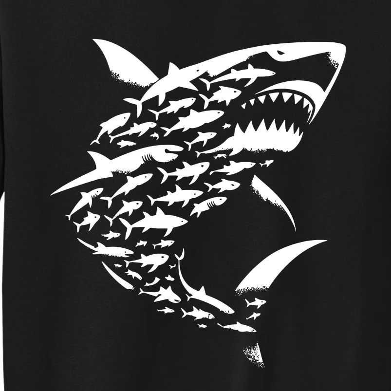 Shark Lover Marine Biology Animal Science Sharks Tall Sweatshirt