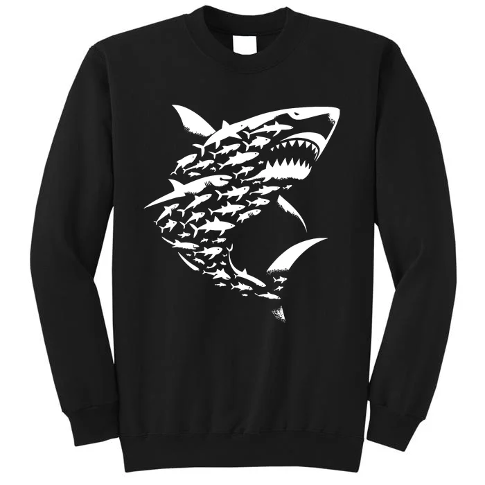 Shark Lover Marine Biology Animal Science Sharks Tall Sweatshirt