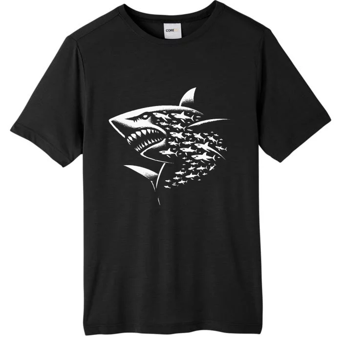 Sharks Lover Marine Biology Science Shark ChromaSoft Performance T-Shirt