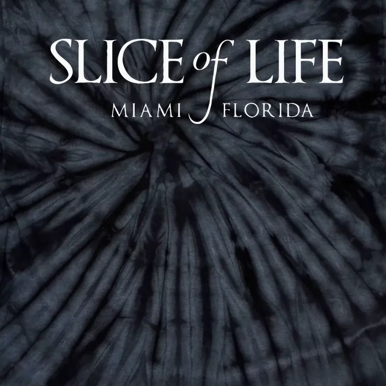 Slice Life Miami Florida Tie-Dye T-Shirt