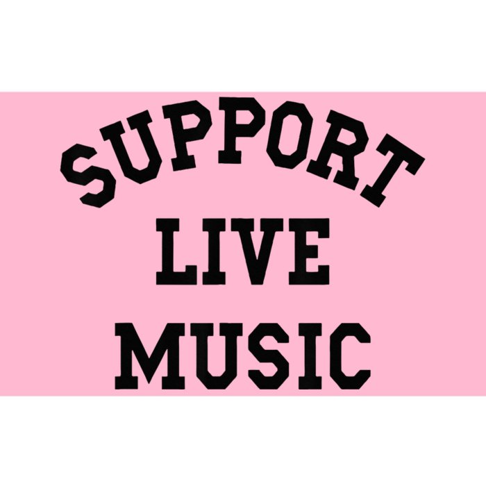 Support Live Music Bumper Sticker