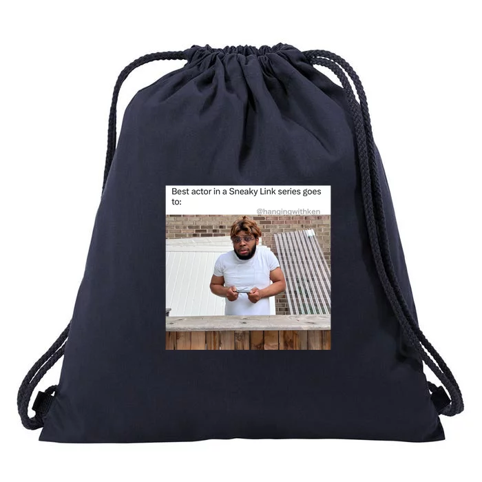 Sneaky Link Man Drawstring Bag