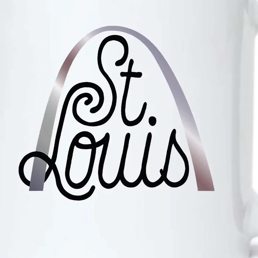 Saint Louis Missouri Souvenir Gateway Arch Traveler Black Color Changing Mug