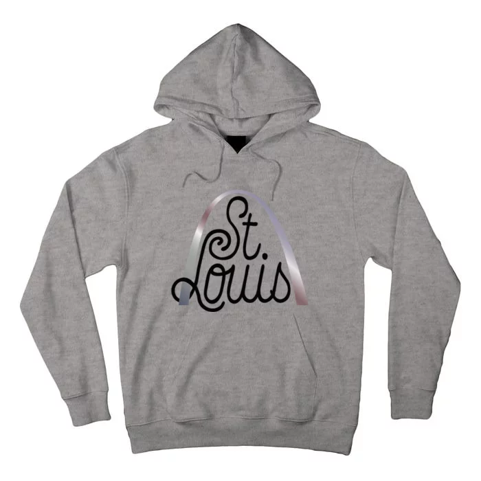 Saint Louis Missouri Souvenir Gateway Arch Traveler Tall Hoodie