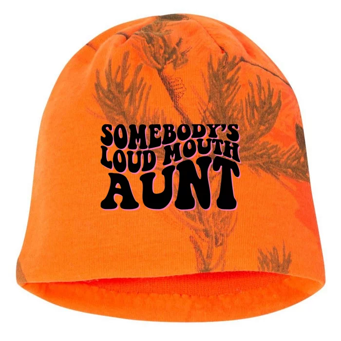 Somebody's loud mouth aunt Kati - Camo Knit Beanie