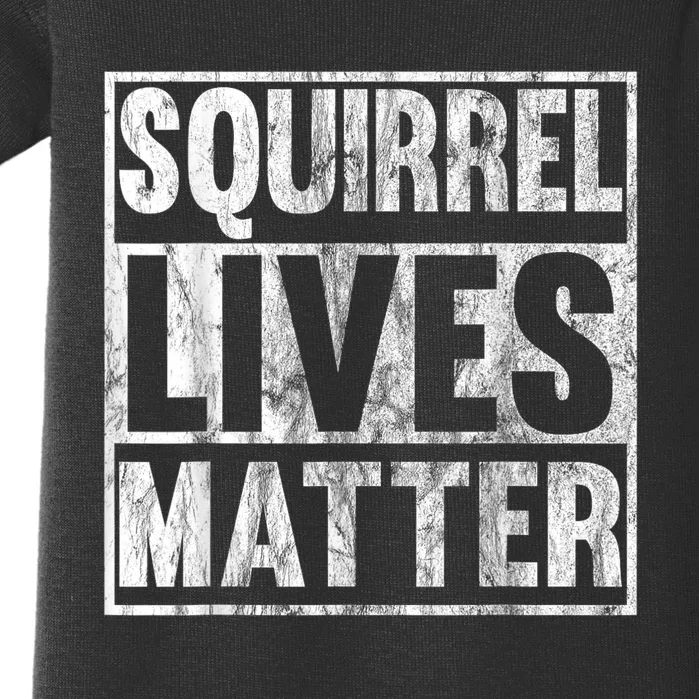 Squirrel Lives Matter Justice For Peanut Baby Bodysuit