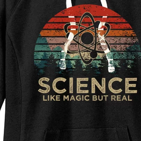 Science Like Magic But Real Women's Fleece Hoodie