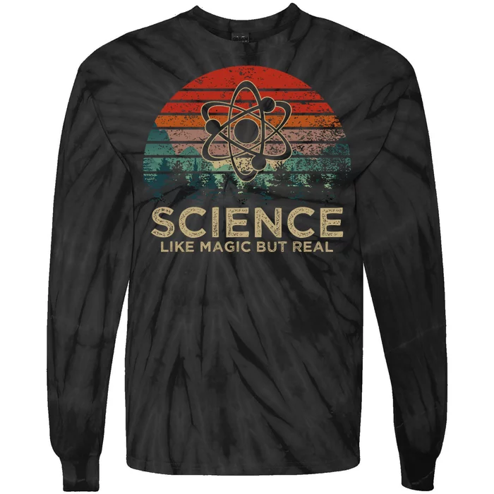 Science Like Magic But Real Tie-Dye Long Sleeve Shirt