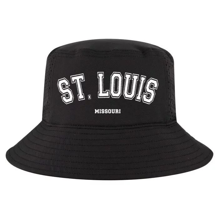 St Louis Missouri Cool Comfort Performance Bucket Hat