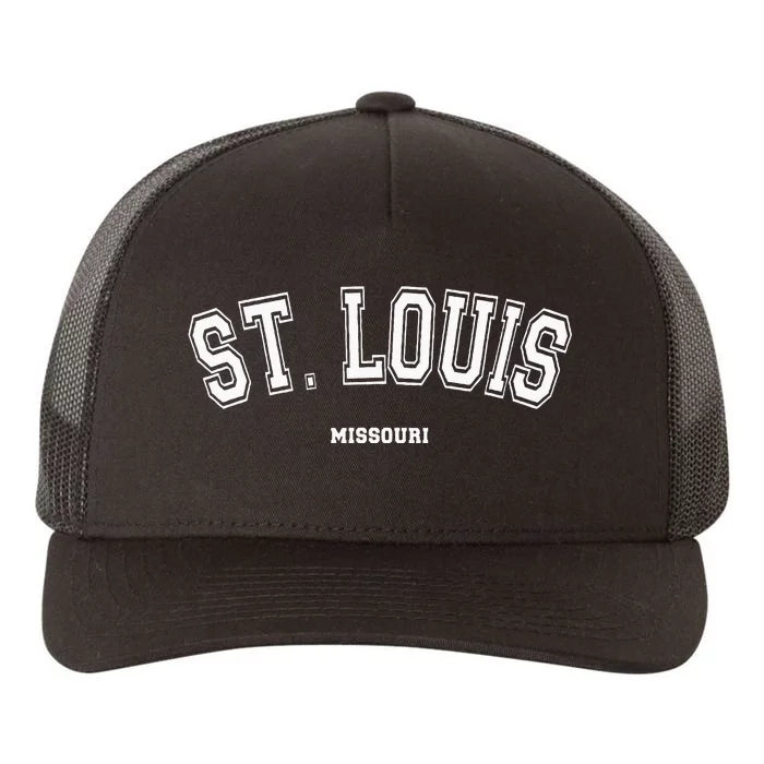 St Louis Missouri Yupoong Adult 5-Panel Trucker Hat