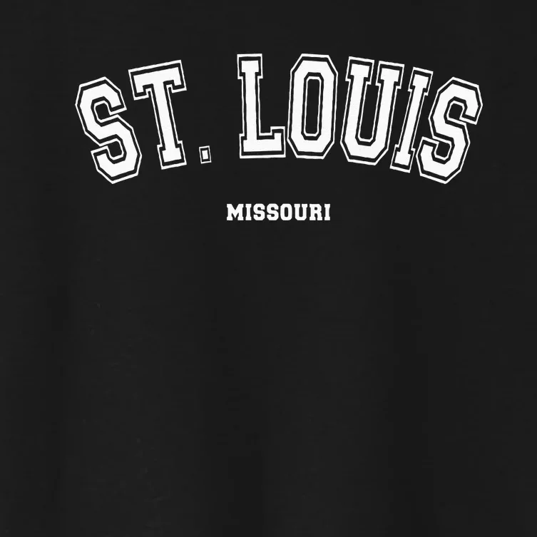 St Louis Missouri Women's Crop Top Tee