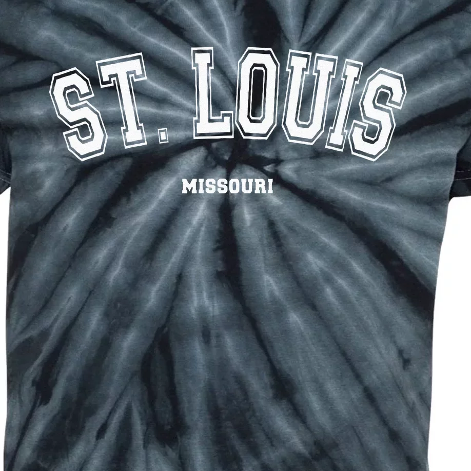 St Louis Missouri Kids Tie-Dye T-Shirt