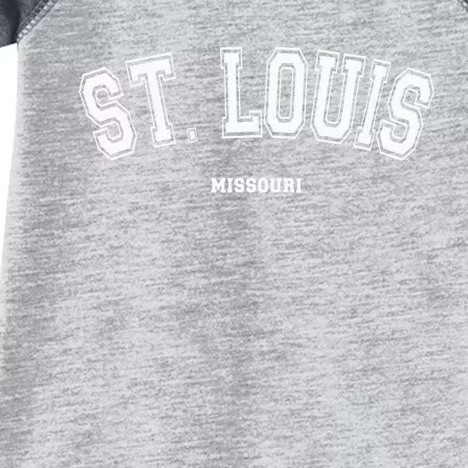 St Louis Missouri Infant Baby Jersey Bodysuit