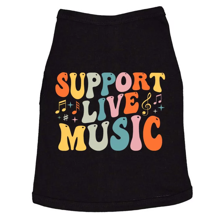 Support Live Music Musicians Concertgoers Music Lovers Doggie Tank