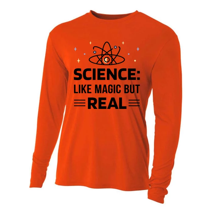 Science Like Magic But Real Cooling Performance Long Sleeve Crew