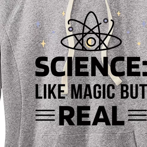 Science Like Magic But Real Women's Fleece Hoodie