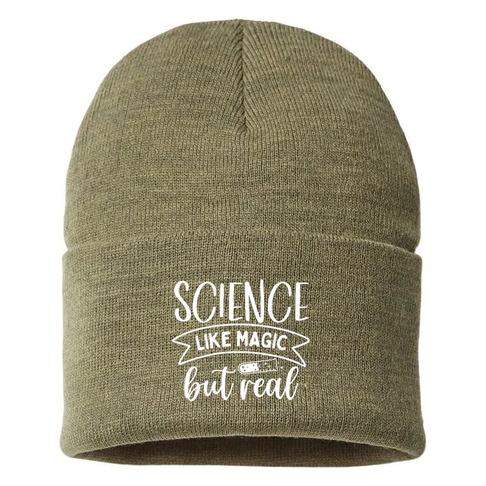 Science: Like Magic But Real Sustainable Knit Beanie