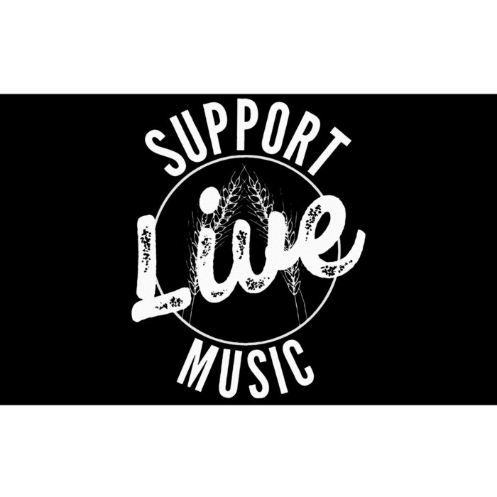 Support Live Music Bumper Sticker