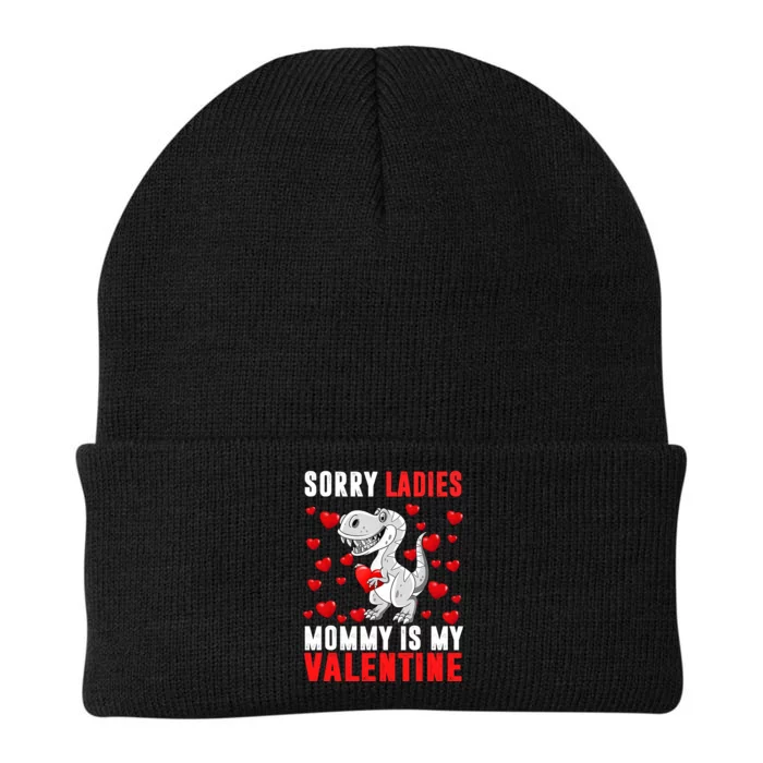 Sorry Ladies Mommy Is My Valentine Knit Cap Winter Beanie