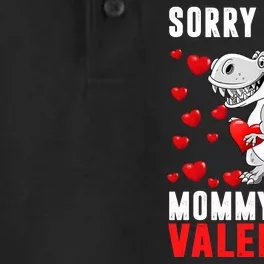 Sorry Ladies Mommy Is My Valentine Dry Zone Grid Performance Polo