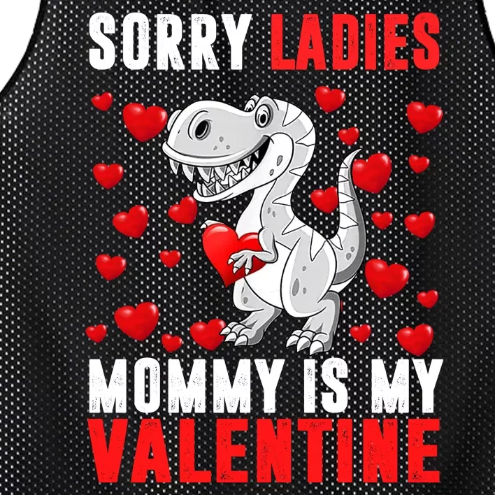 Sorry Ladies Mommy Is My Valentine Mesh Reversible Basketball Jersey Tank