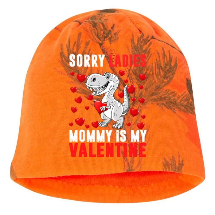 Sorry Ladies Mommy Is My Valentine Kati - Camo Knit Beanie