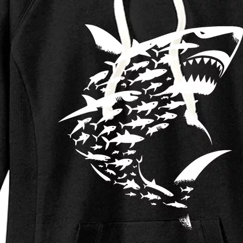 Shark Lover Marine Biology Animal Science Sharks Women's Fleece Hoodie