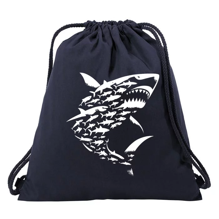 Shark Lover Marine Biology Animal Science Sharks Drawstring Bag