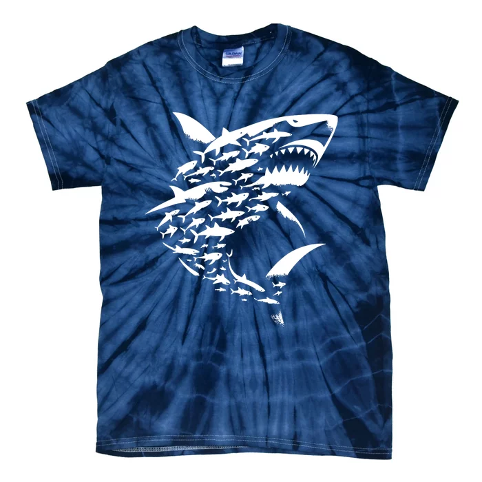 Shark Lover Marine Biology Animal Science Sharks Tie-Dye T-Shirt