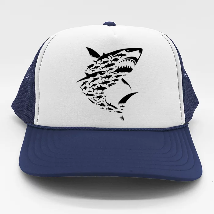 Shark Lover Marine Biology Animal Science Sharks Trucker Hat