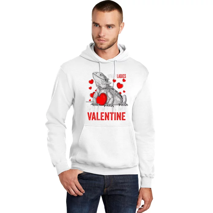 Sorry Ladies Mommy Is My Valentine Bearded Dragon Rescue Hoodie