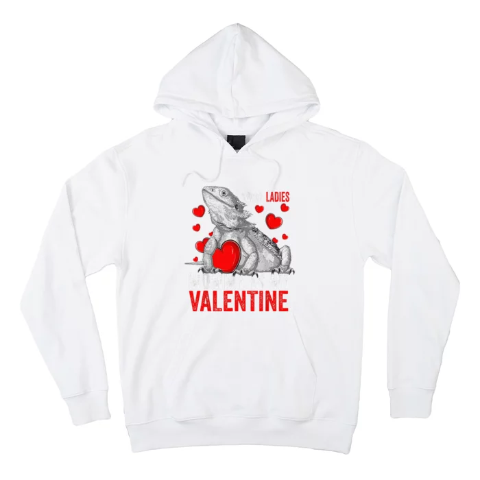 Sorry Ladies Mommy Is My Valentine Bearded Dragon Rescue Hoodie